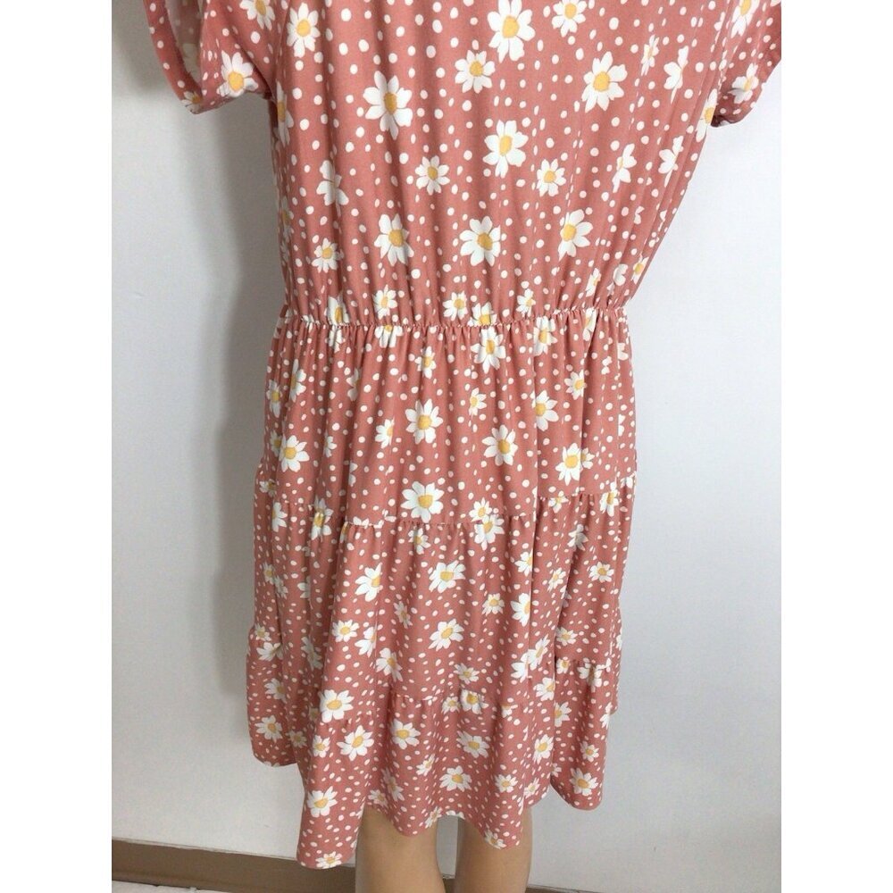Floral Sunflower Dress Womens 2XL - Picture 6 of 11
